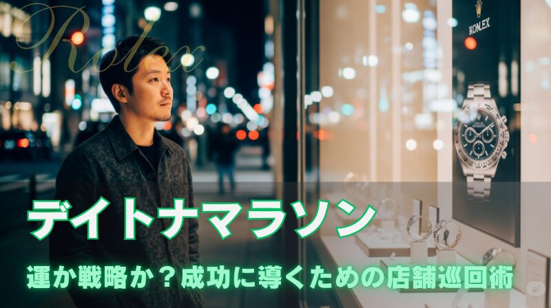 デイトナマラソンは運か戦略か？